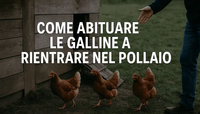 come abituare le galline a rientrare nel pollaio come abituare le galline a rientrare nel pollaio